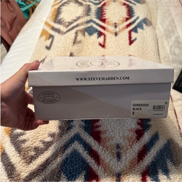 Steve Madden Black Over-the-Knee Boots - Picture 4 of 5